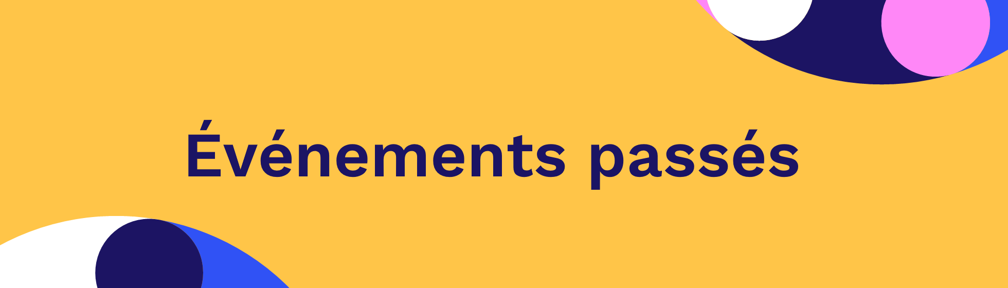 Événements passés