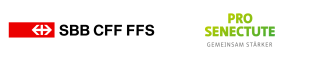 Logo de CFF et Pro Senectute